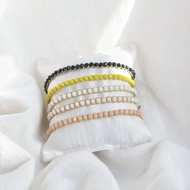 Glass Beads Macrame Bracelet Macrame Bracelet Crystal Rope Bracelet