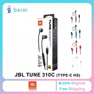 JBL Tune 310C USB-C Hi-Res In-Ear Headphones Wired Headphones Earpiece With Mic