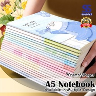 A5 Notebook Single Line Hard Cover Notebook/Buku Nota A5