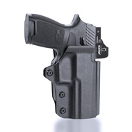 P320 Holster OWB KYDEX Holster Thumb Release & Optics Cut Fit: Sig Sauer P320 Compact M18 / P320 Ful