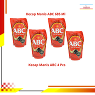 [PAKET HEMAT ISI 4] Kecap Manis ABC 685 Ml Refill Pouch PROMO MURAH/ ABC Kecap Manis 685 Ml Refill P