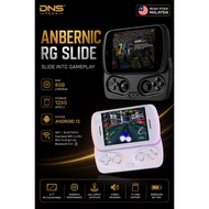MSIA STOK Permainan Tangan ANBERNIC RG Slide Handheld Gaming Console 4.7" Android 13 UNISOC T820 Wit