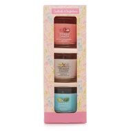 Original Yankee Candles Minis (White Strawberry Bellini X 1, Vanilla Creme Brulee X 1, Bahama Breeze