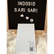 A6 NOTEPAD • 70 leaves • 70gsm • 4x5.8 inches