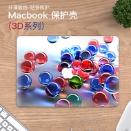 Macbook air Pro 11 12 13 14 15 16inch Protective Case Apple Laptop M3 M2 Chip Glossy Crystal Case Protective Case 43.3cm air Computer 15 Accessories Case mac Protective Case 12pro Free HD Film Card