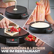 Bomann CM 2221 CB Black Crepe Maker
