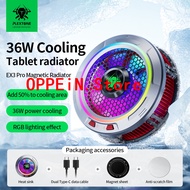 PLEXTONE EX3 Pro Tablets Gaming Radiator Cooling Fan 36W Overclocking Cooling LED Light For Tablet