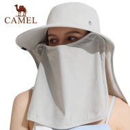 CAMEL outdoor fisherman hat sun protection all-round neck protection sun hat