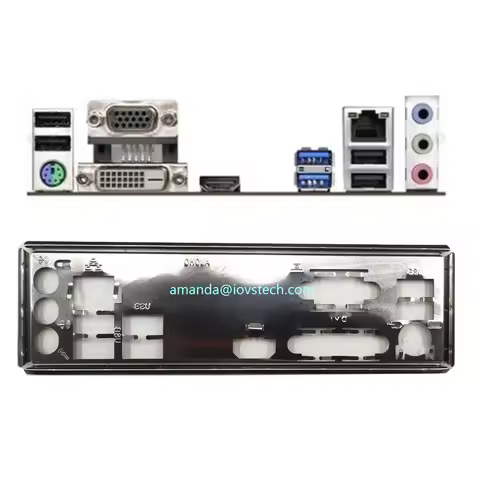 ASROCK IO I/O Shield Back Plate BackPlate Blende Bracket For ASROCK H310CM-HDV H310-G/M.2 H310CM-HDV
