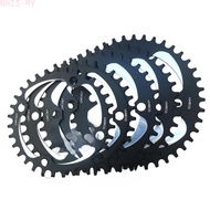 [WHI]Bike Bicycle 104BCD Single Speed Chainring 34T‑40T Positive‑Negative Tooth