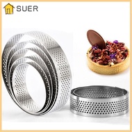 SUER Cake Mold Perforated DIY Bakeware Circle Mould