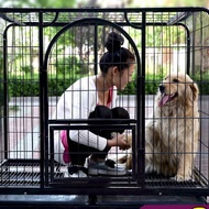 Dog Crate Large Dog Medium Golden Retriever Labrador Dog Cage Medium-Sized Dog Pet Dog Crate Bold Ca