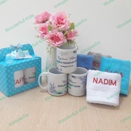 Hampers souvenir handuk.mug/souvenir ultah/aqiqah/khitanan/7 bulanan