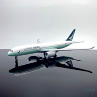 Air Bus A350 Model Cathay Pacific Airlines 20cm Alloy Simulation Airplane Model Ornaments Gift Three