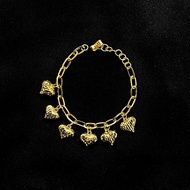 Paseris - Finanda Women's Gold Plated Bracelet (Cap 875)