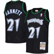 Mitchell & Ness Minnesota Timberwolves #21 Kevin Garnett Hardwood Classics Swingman Jersey  明尼蘇達 灰狼 