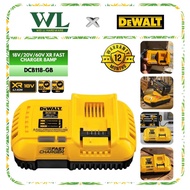 DEWALT DCB118 18V XR Fast Charger/8A/Flexvolt/Li-Ion Battery Charger/Rapid Charge