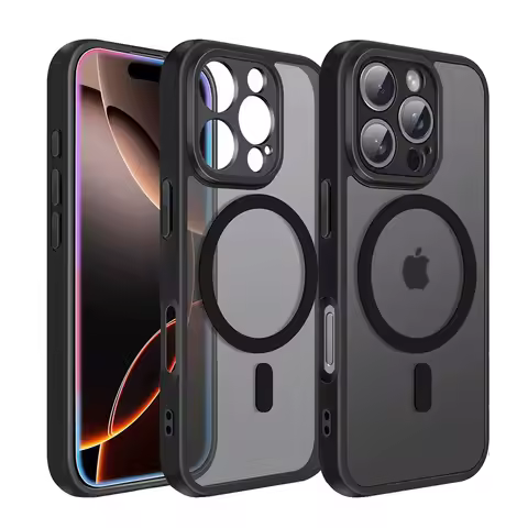 iPhone 12 13 mini Magsafe Magnetic Armor Case For iPhone 16 15 14 13 Pro Max Plus Wireless Charge Co