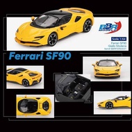 BBR MODELS 1 FERRARI SF90 STRADALE FERRARI SF90 GIALLO MODENA YELLOW BBRFER64031 DIECAST BBR SCALE 1