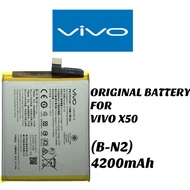 FOR ORIGINAL VIVO X50 5G ONLY V2004 V2005 V2001A B-N2 4200mAh 2005 2004 2001A Batery Bn2 Beteri Bate