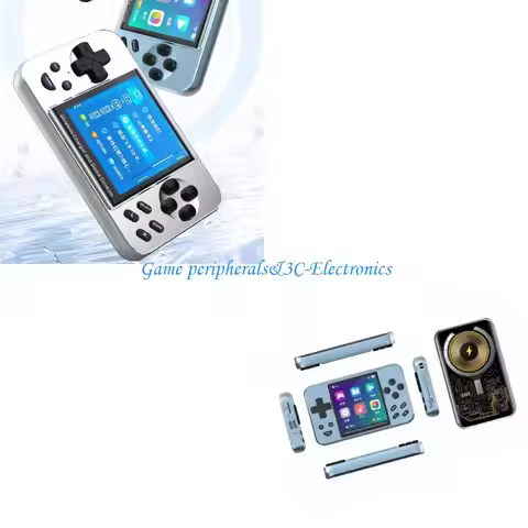 L9BA Full Metal Body Game Console Support 15W Wireless Charging Retro Gaming System