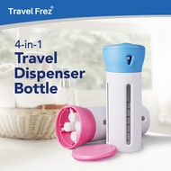 TRAVELFREZ 4-IN-1 TRAVEL DISPENSER BOTTLE