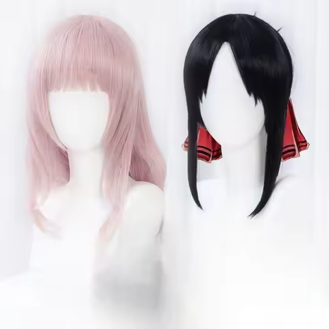 Fujiwara Chika Cosplay Hairpiece Anime Kaguya Sama Love Is War Heroine Shinomiya Kaguya Long Hair Ba