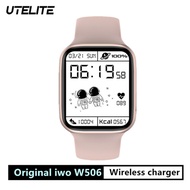 UTELITE iwo w506 Smart Watch Series 6 1.75 inch Screen 44MM Watches Men Women Bluetooth Call Body Te