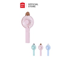 MINISO We Bare Bears Mini Fan (Brown Bear/White Bear)