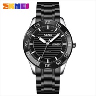 Jam Tangan Analog Date Pria 9293 SKMEI Water Resist Stainless Steel Original