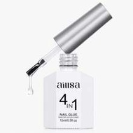 AILLSA 1pc 15ml Nail Glue, Fast Curing Under LED/UV Light, Soak-Off, Long-Lasting Adhesion, Suitable