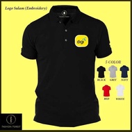 Microfiber Quick dry Jersi Jersey Polo T Shirt Logo Sulam Embroidery Digi Mobile Dry Fit FFP381