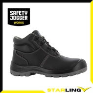 Safety Jogger Bestboy S3 Black Mid-Cut Safety Shoe