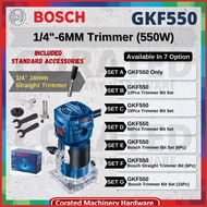 [CORATED] Bosch GKF550 Trimmer 1/4"-6mm, 550W (6 Month Warranty) GKF 550