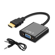 HDMI to VGA Adapter Converter (Black)