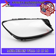 MERCEDES W222 18 19 20 HEADLAMP COVER / HEADLIGHT COVER / HEADLAMP LENS / HEADLIGHT LENS