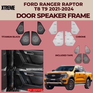 XTREME AUTO FORD RANGER RAPTOR T8 T9 2021-2024 CAR DOOR SPEAKER FRAMME COVER ACCESSORIES