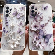 2 Ốp điện thoại chống'sốc gia cố họa tiết hoa đục lỗ tương thích với iPhone 16/16Pro/16Plus/16ProMax