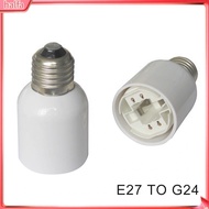 HALFA| E27 to G24 LED Light Screw Bulb Socket Base Lamp Cap Holder Adapter Converter