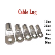 #Cable Lug 1.5mm / 2.5mm / 4mm / 6mm / 10mm / 16mm