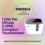 Owgels 1 Liter Per Minute (1 LPM) Oxygen Concentrator with 1 Liter Steril Water