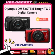 [NEW] Olympus OM SYSTEM Tough TG-7 TG 7 Digital Camera (Black/Red) Olympus TG-7