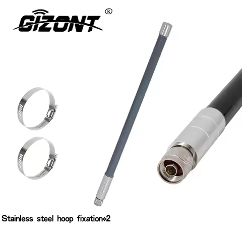 8 DBi Outdoor LoRa 868MHz 915MHz Antenna N-Male Connector Outdoor Waterproof Fibreglass Aerial For H