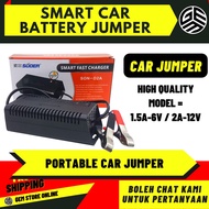 SUOER Car Jumper Powerbank Charger Power Supply Engine Starter Charger Battery Kereta ( 1.5A-6V / 2A-12V )