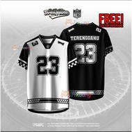 Terengganu Jersey 2024 Nfl Jersey Black White NFL TERENGGANU JERSEY LIMITED EDITION