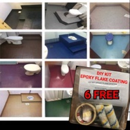 Tajuk : DIY Epoxy Flake Coating Not Epoxy Paint Coating Kit Lantai Epoxy Hardener Epoxy Colour Waterproofing Toilet