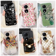 Honor X7b Case X7b 5G Aesthetic Cute Cat Fashion Funny Silicone Phone Case Honor X7b 5G Back Cover