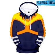 New Anime My Hero Academia Hoodies Hoodie Mnewomen Long Sleeve Cuat Outwear Hoodie