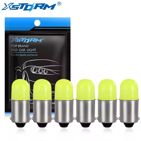 6Pcs T4W H6W Led BA9S Led Bulb T11 Canbus 3D Car Interior Light Auto Dome Lamp Reading Door License 