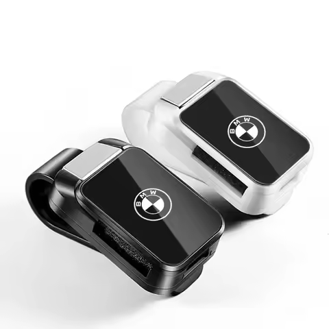 For BMW X1 X3 X5 X7 E30 E34 E53 E61 E62 E93 G30 G20 G05 G11 E48 Car Sun Visor Glasses Clips Eyeglass